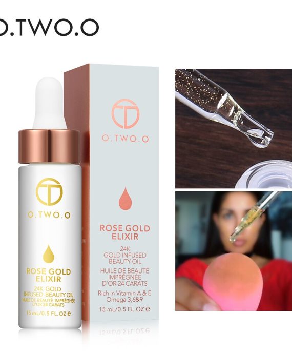 24k Rose Gold Elixir Skin Make Up Oil For Face