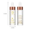 24k Rose Gold Elixir Skin Make Up Oil For Face Essential Oil
