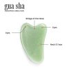 RoselynBoutique Jade Roller for Face and Gua Sha Set