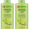 Simple Kind to Skin Soothing Facial Toner 200 ml - Alcohol-Free Toner Pack