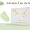 Jade Roller Gua Sha Set-Jade Roller For Face