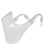 Upgraded Breathable Transparent Face Mask Visor - All Clear, Reusable, and Durable Face Protection for Adults