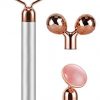 Face Massager Jade Roller Vibrating Facial Roller