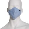 Perry Ellis Reusable Rounded Woven Fabric Face Mask