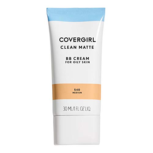 COVERGIRL Clean Matte BB Cream Medium 540 For Oily Skin
