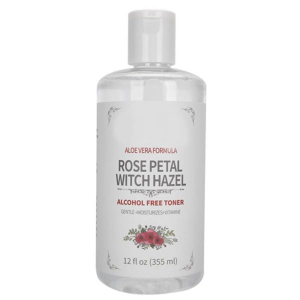 355ml MELAO Witch Hazel Rose Petal Face Toner Hydrating