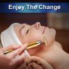Golden Pulse Facial Massager - 24K Beauty Bar for Skin Firming, Anti-Wrinkle Therapy, and Skincare Tightening