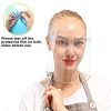 Reusable Goggle Facial Covering Clear Transparent Face Visor