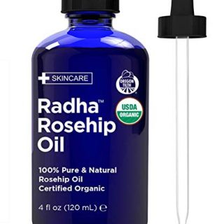 Face Radha Beauty Rosehip Oil USDA Certified Organic