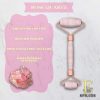 Derma Roller Jade Roller Vitamin C Hyaluranic Face Serum Kit