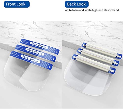 Clear Visor Plastic Reusable Anti-Fog Design