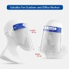 Clear Visor Plastic Reusable Anti-Fog Design