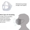 Silicone Face Bracket for Mask 3D Face Mask