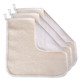 Soft-Weave Wash Dual-Textured Cloths for Face