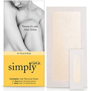 Hair Removal Strips for Face GiGi Ready-to-Use