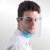 Clear Wide Visor Spitting Anti-Fog Lens
