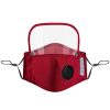 Face Covering with Breathing Valve Adults' Bandanas