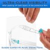 International Salon World Safety Face Shields with Glasses Frames (Pack of 10)