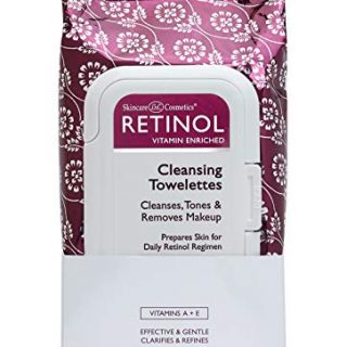 Retinol Anti-Aging Cleansing Towelettes – All-in-One Cleanser