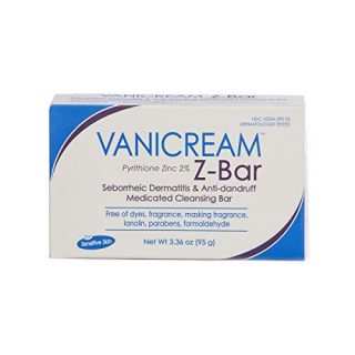 Medicated Cleansing Bar for Sensitive Skin Vanicream Z-Bar