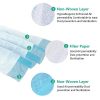 50 Pcs Disposable 3 Ply Earloop Face Mask