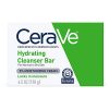 CeraVe Hydrating Cleanser Bar in sleek packaging, designed for gentle cleansing and hydration of the face, body, and hands. 