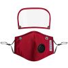 Comfortable Face Mouth With Detachable Eye Shield 