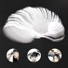 Plastic Disposable Face Hairspray Shield Cover
