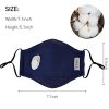 Breathe Freely and Stylishly with Aniwon 3 Pack Anti Dust Pollution Mask - Includes 6 Activated Carbon Filters - PM2.5 Dust Mask for Men and Women
