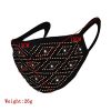 Color Flash Diamond Rhinestone Butterfly Print Face Mask