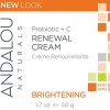Andalou Naturals Probiotic + C Renewal Cream