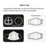 Inner Support Frame for Homemade Cloth Mask Cool