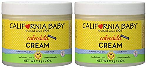 California Baby Calendula Moisturizing Cream dry skin on Face