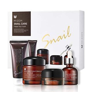 Snail Repair Cream Mizon Korean Skin Care Gift Set