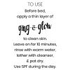 Face Exfoliator with Organic Ginger & Lemon