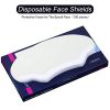Clear Visors Eye Protector - 100PCS Microblading Kit for Salon, Makeup, and Eyelash Extensions