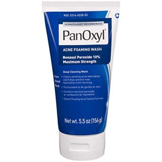 Acne Foaming Wash Benzoyl Peroxide PanOxyl
