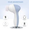 PIXNOR Waterproof Face Spin Brush with 7 Brush Heads