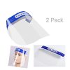 Transparent Visor with Elastic Band and Protective Film