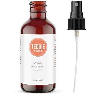 Teddie Organics Rose Water Facial Toner Spray 2oz