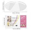 Shield Disposable Barber Hair Cutting Face Microblading