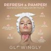 GLOWINGLY Rose Quartz Gua Sha Face Massager