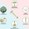Natural Jade Roller And Gua Sha Set