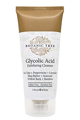 Botanic Tree Glycolic Acid Face Wash-Facial Exfoliating Cleanser