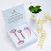 Jade Roller for Face Skin, Eyes, Neck Roller for Face