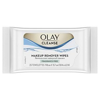 Olay Cleanse Makeup Remover Wipes, Fragrance Free
