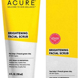Acure Brightening Facial Scrub 100% Vegan