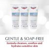 Gentle Cleansing for Sensitive Skin: Eucerin Redness Relief Cleansing Gel - Pack of 3 Tubes