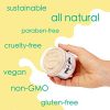 Face Exfoliator with Organic Ginger & Lemon