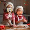 Reusable Kids Cloth Face Masks Green